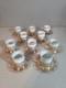 10 Vintage Marchetti Prata 90 Porcelana Real Demitasse Espresso Cups Saucers