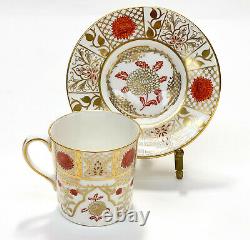 12 Abbeydale for Tiffany & Co. Porcelain Demitasse Cup & Saucers in Imperial