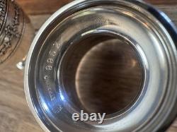 12 Antique Wedgwood Sterling Silver Demitasse Cup Liners & Saucers 367 Grams