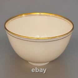 (12) Lenox Demitasse Cups with M. Fred Hirsch Sterling Silver Liners & Saucers