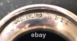 12 Sets Lenox Demitasse 2oz Cups and Saucers Whiting Sterling Silver in Case