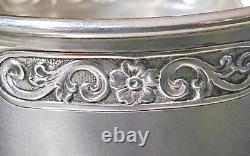 12 Sets Lenox Demitasse 2oz Cups and Saucers Whiting Sterling Silver in Case