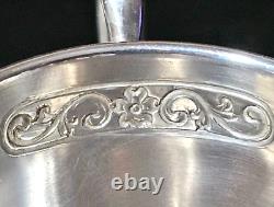 12 Sets Lenox Demitasse 2oz Cups and Saucers Whiting Sterling Silver in Case