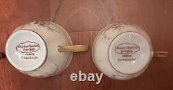12 Theodore Haviland Rosalinde New York America France Demitasse Cups & Saucers