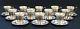 12 Vintage Sterling Silver Demitasse Cups With Saucers, Lenox Liners