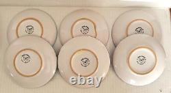 14 Pc Set VIETRI SOLIMENE 6 ESPRESSO DEMITASSE Cups/Saucers & Creamer with Saucer