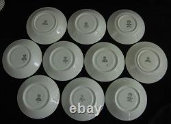 17pc Set Spisa Ribb Demitasse/Expresso Cups & Saucers MCM Gustavsberg Sweden Sig