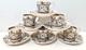 1880 Wt Copeland & Sons Florence Demitasse Cups Saucer Set Of 6 L80