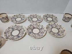 1880 WT Copeland & Sons Florence Demitasse Cups Saucer Set Of 6 L80