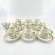 19 Pcs T&v Tressemanes & Vogt Limoges La Cloche Demitasse Espresso Cups Saucers