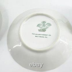 19 Pcs T&V Tressemanes & Vogt Limoges La Cloche Demitasse Espresso Cups Saucers