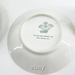 19 Pcs T&V Tressemanes & Vogt Limoges La Cloche Demitasse Espresso Cups Saucers