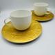 (2) Pair Of Rosenthal 24k Gold Demitasse Cup Saucer Sets Bjorn Wiinblad Mint (c)
