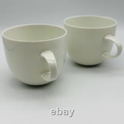 (2) Pair of Rosenthal 24k Gold Demitasse Cup Saucer Sets Bjorn Wiinblad Mint (C)