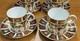2 Royal Crown Derby Old Imari 1128 Demitasse Cups & Saucers