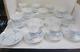 25 Pcs Spode Geisha Light Blue Blanche De Chine Cups Saucers Demitasse