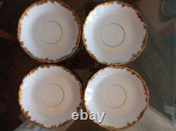 25 Pcs Tressemann and Vogt T&V Limoges Chocolate Set with Demitasse Cups Saucers