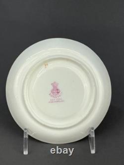 3 Minton for Tiffany H9 Gold Encrusted 2 Demitasse Cup & Saucer Sets c. 1900