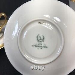 3 Sets of Lenox Westchester Demitasse Cup & Saucer With Green Wreath Backstamp