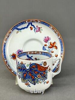 4 Copeland Spode CABBAGE W50 New Stone Demitasse Cup & Saucer Sets MINT