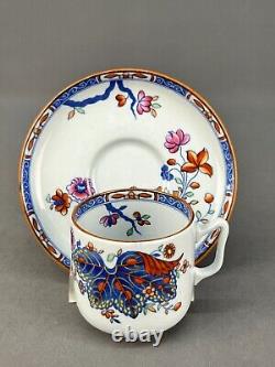4 Copeland Spode CABBAGE W50 New Stone Demitasse Cup & Saucer Sets MINT