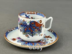 4 Copeland Spode CABBAGE W50 New Stone Demitasse Cup & Saucer Sets MINT