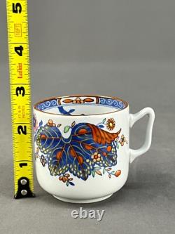 4 Copeland Spode CABBAGE W50 New Stone Demitasse Cup & Saucer Sets MINT