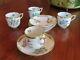 4 Herend Queen Victoria Demitasse Cup And Saucer Sets Great Condition