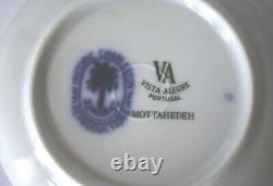 4 Mottahedeh Vista Alegre Canton Demitasse Cup & Saucers Historic Charleston