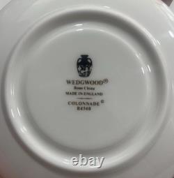4 Wedgwood Demitasse cups/saucers Colonnade, Columbia, Florentine, Runnymede