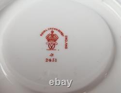 5 Sets Royal Crown Derby Imari Espresso Demitasse Cup & Saucer 2451 Traditional