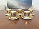 5 Sets Porcelain Ball Cobalt Blue Demitasse Cup&saucer H4929 1st Qty Euc