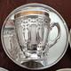 6 Antique Tiffany & Co Sterling Demitasse Cups/saucers/liners No Mono, Beautiful