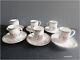 6-canton Royal Doulton Demitasse Cups And Saucers