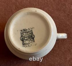 6 Copeland Spode England RARE Country Sheep Demitasse Cups & Saucers