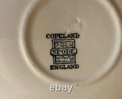 6 Copeland Spode England RARE Country Sheep Demitasse Cups & Saucers