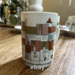 6 Langenthal Suisse Towers Espresso Demitasse Cups & Saucers Vintage Mint Cond