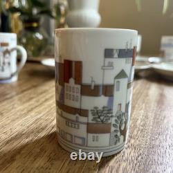 6 Langenthal Suisse Towers Espresso Demitasse Cups & Saucers Vintage Mint Cond