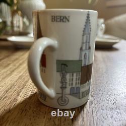 6 Langenthal Suisse Towers Espresso Demitasse Cups & Saucers Vintage Mint Cond