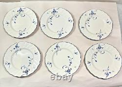 6 Nikko EDEL BLUME Demitasse Cups, Saucers, Snack Plates, Creamer and Sugar