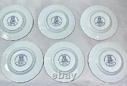 6 Nikko EDEL BLUME Demitasse Cups, Saucers, Snack Plates, Creamer and Sugar