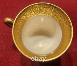 6 Pc Vintage 1930s Lenox Westchester M139 Demitasse Set Green Backstamp Hutzler 6 Pc Vintage 1930s Lenox Westchester M139 Demitasse Set Green Backstamp Hutzler