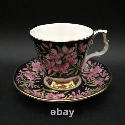 6 Royal Albert Provincial Flowers Demitasse Cup & Saucer Sets Cs347