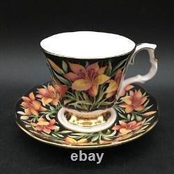 6 Royal Albert Provincial Flowers Demitasse Cup & Saucer Sets Cs347