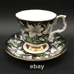 6 Royal Albert Provincial Flowers Demitasse Cup & Saucer Sets Cs347