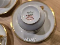 6 Sets LIMOGES Haviland Demi Tasse Cups & Saucers-France
