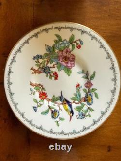 6 Sets Of Aynsley Pembroke Demitasse Cups & Saucers Flowers England Vintage