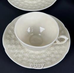 6 Sets Of Vintage Lenox Hawthorne Ivory Demitasse Cups and Saucers (1933-1953)