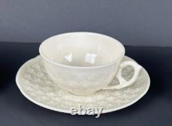 6 Sets Of Vintage Lenox Hawthorne Ivory Demitasse Cups and Saucers (1933-1953)