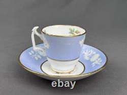 6 Spode MARITIME ROSE R4118 2 1/4 Footed Demitasse Cup & Saucer Sets c. 1930's